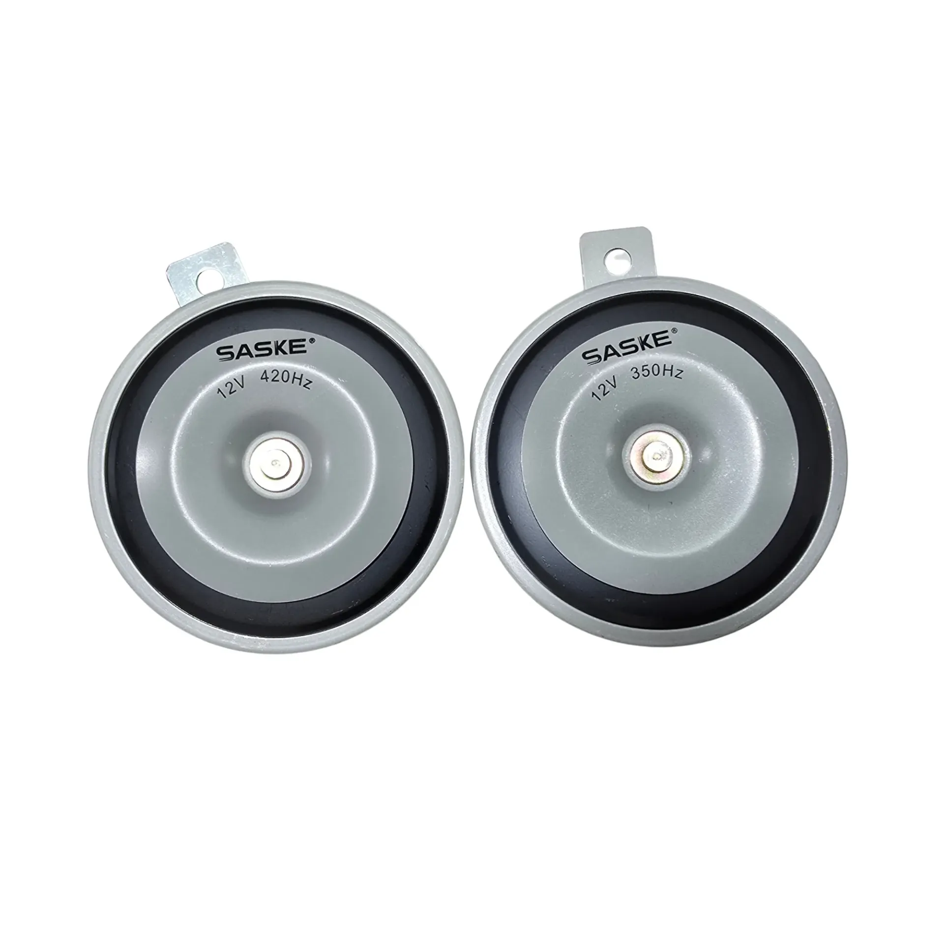 [JN-503] JUEGO DE CLAXON PLATA 12V (420/335Hz) SASKE