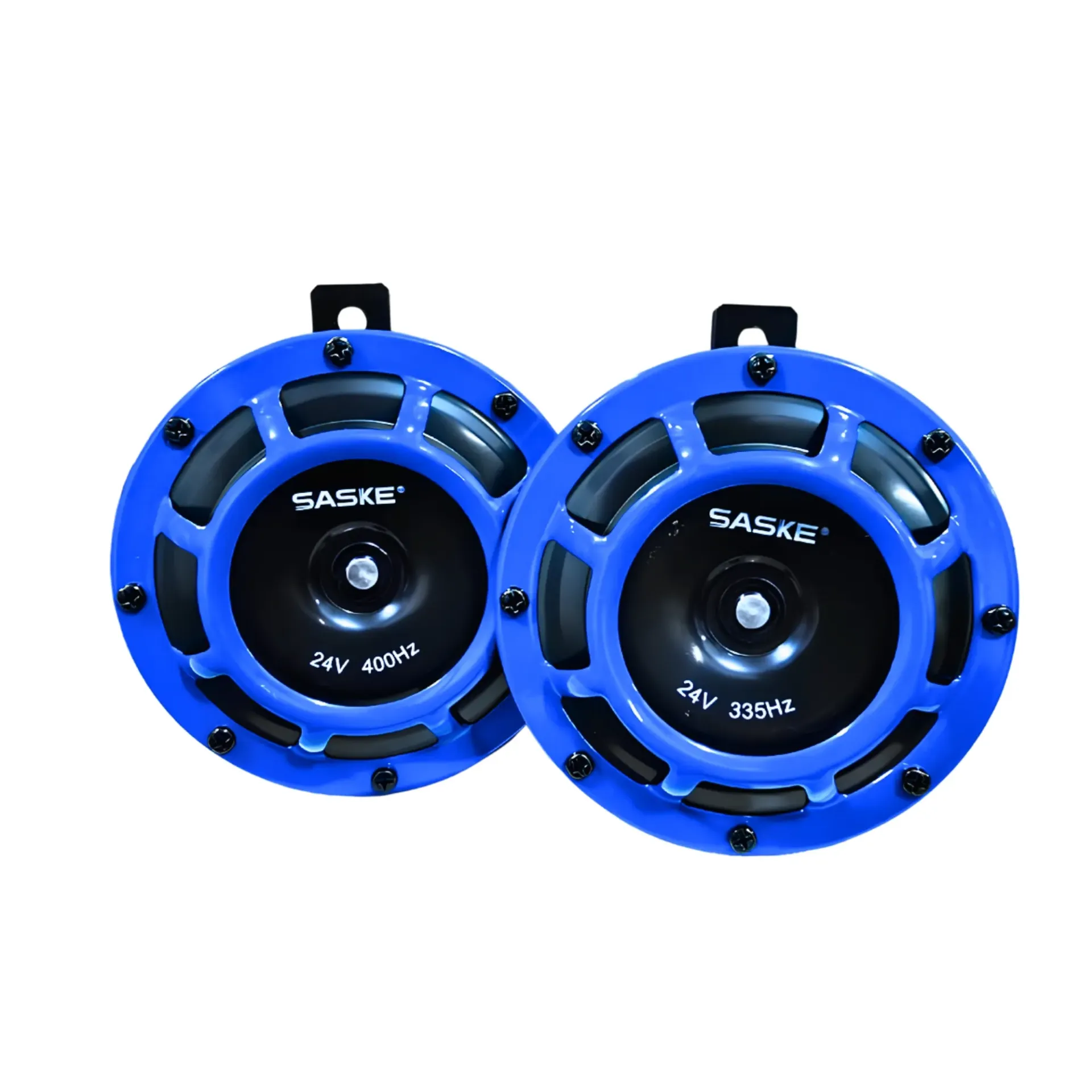 [JN-903A] CLAXON SUPER SONANTE 24V (420/335Hz) - Azul SASKE